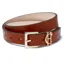 Holland Cooper HC Slim Logo Belt - Tan
